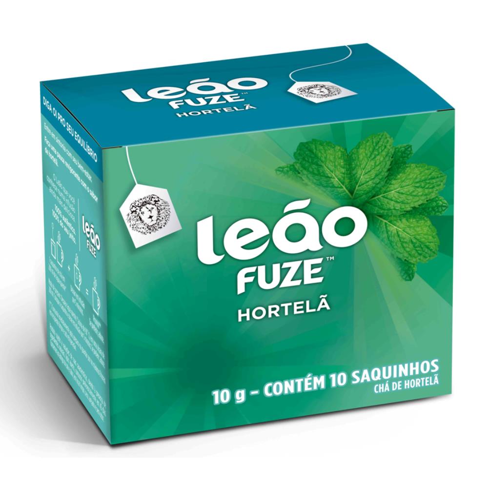 Chá Hortelã Leão 10g Cx com 10 Saquinhos - Matte Leão